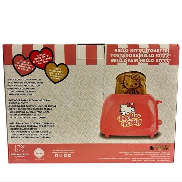 Hello Kitty Pink Toaster - Picture 2 of 5